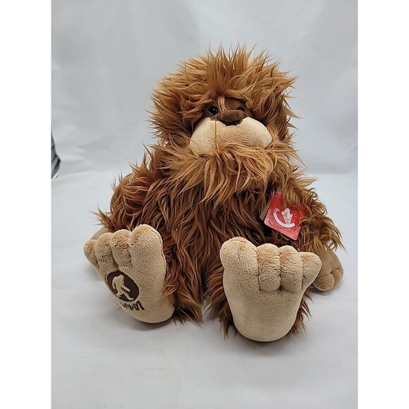 Aurora Plush Sasquatch Bigfoot 10 inch Super Soft Eco Toy New With Tags - Picture 5 of 15